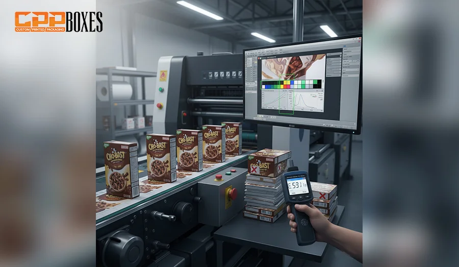 A system for print monitoring for quality assurance 