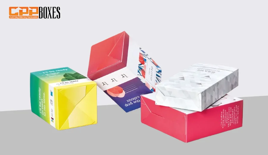 Customized auto-lock packaging boxes