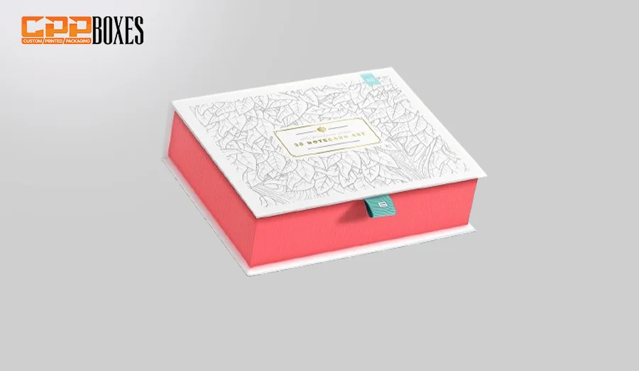 Uniquely designed book-style packaging boxes