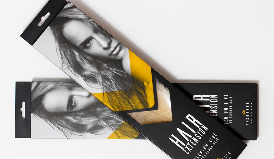 Boxes for Hair Extension with Built-In Mirrors