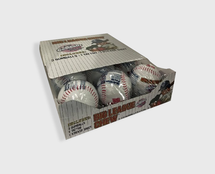 printed baseball boxes