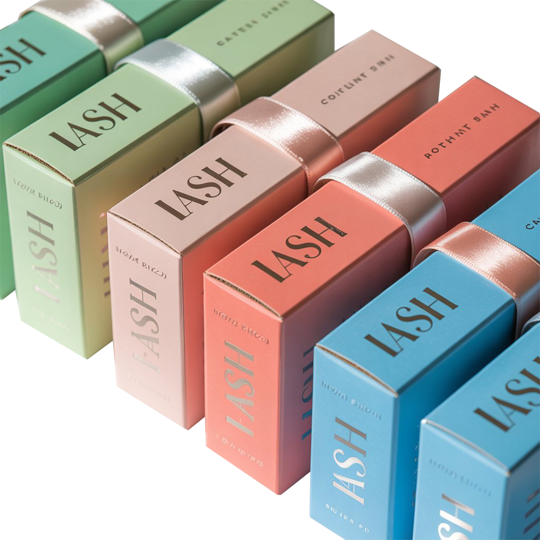 Lashbox mascara packaging showcasing a modern and stylish look