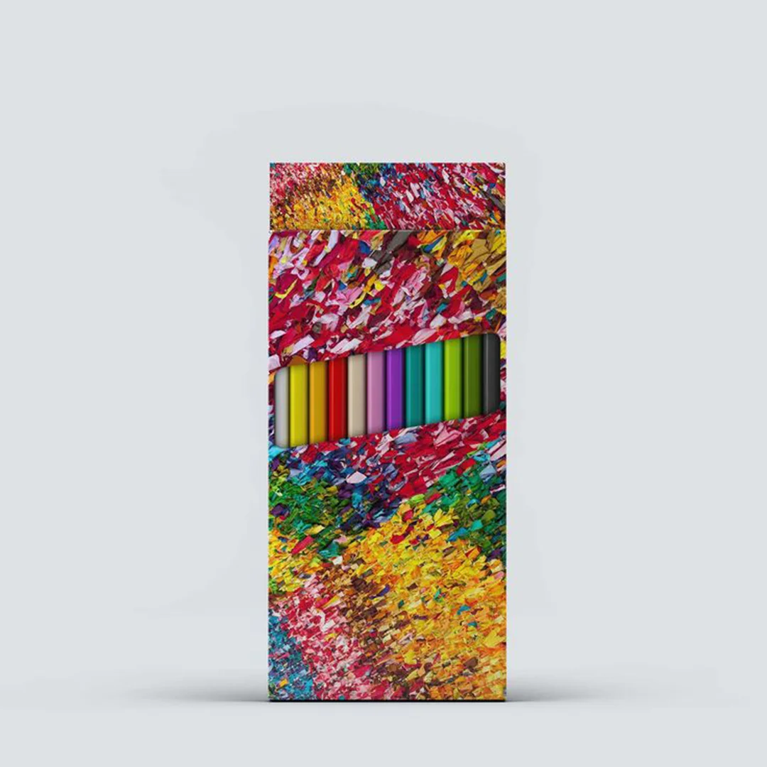 Printed pencil boxes