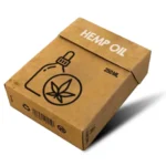 Custom Kraft Hemp Oil Boxes