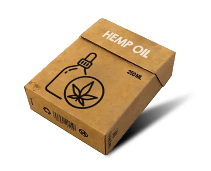 Printed-Kraft-Hemp-Oil-Boxes